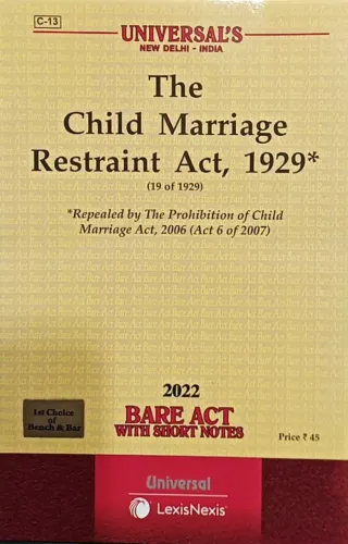 Child Marriage Restraint Act 1929