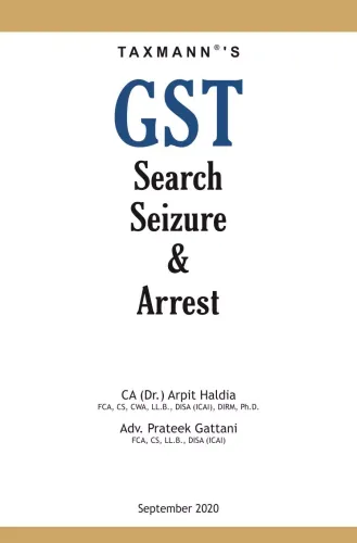 GST Search Seizure & Arrest