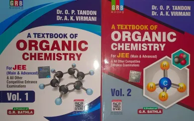 A Text Book of Organic Chemistry For Jee (Vol 1&2)