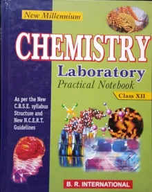 CHEMISRTY LABORATORY PRACTICAL NOTEBOOK CBSE CLASS - 12