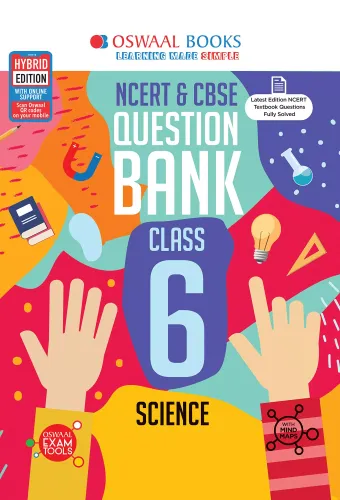 Oswaal NCERT & CBSE Question Bank Class 6 Science Book (For 2022 Exam)