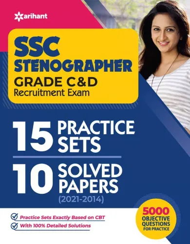 Ssc Stenographarer 15 Prac. Sets 10 Solved Papers (E)