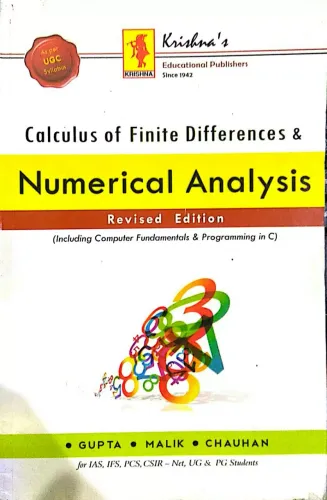 Calculus Of Finite Differences & Numerical Analysis