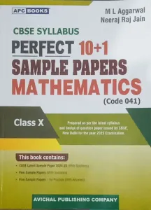Perfect 10+1 Sample Papers Mathematics Class 10 (code-041)