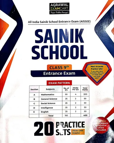 Sainik School Entra Exam Class-9 {e}