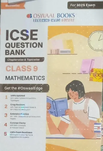 Icse Question Bank Solv. Papers  Mathematics- 9