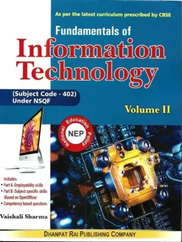 FUNDAMENTAL OF INFORMATION TECHNOLOGY CLASS 10 VOL-2 (Subject Code-402)