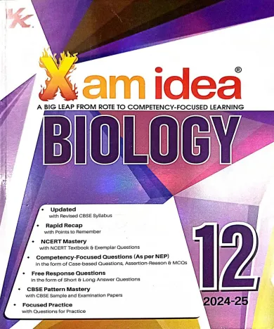 Xam Idea Biology-12-{2024-25}