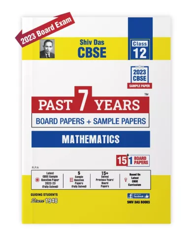 Cbse Past 7 Years Mathematics Sample Paper-12