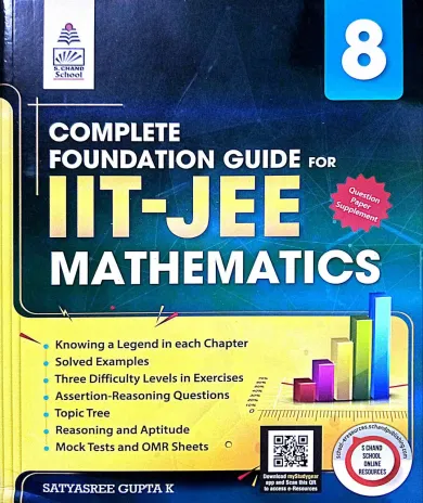 IIT Foundation Math for class 8 Latest Edition 2024