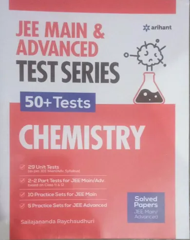 Jee Main & Adv. Test Series 50+ Tests Chemistry