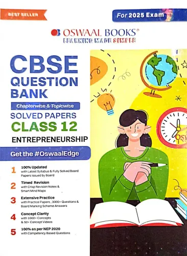 Cbse Question Bank Solved Papers Entreneurship-12(2024-2025)