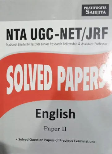 Ugc Net English Solved Paper