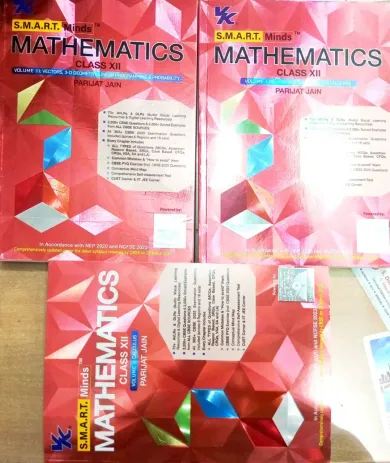 Smart Minds Mathematics-12 (vol-1,2&3)