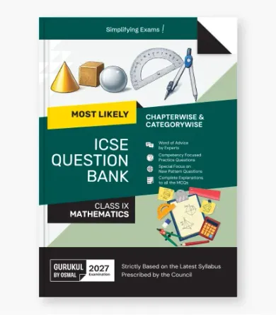 Mathematics Most Likely Question Bank  ICSE Class 9 For 2027 Exam