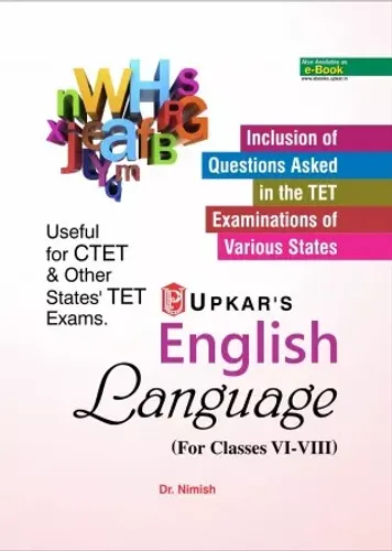 English Language (For Classes VI-VIII) Useful for CTET & Other State TET Exams