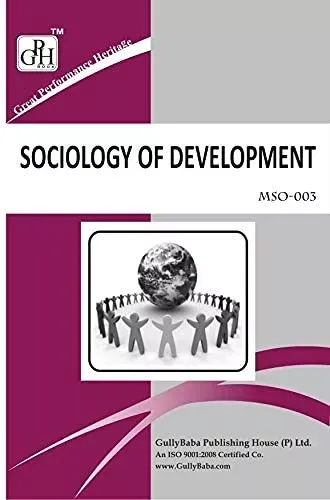 Ignou MA (Latest Edition) MSO-3 Sociology of Development, IGNOU Help Books with Solved Sample Question Papers and Important Exam Notes Gullybaba 