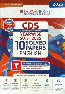 CDS Yearwise 10 Solved Papers English (2018-2022)