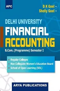 Financial Accounting (Du B.com-programme Sem-1)