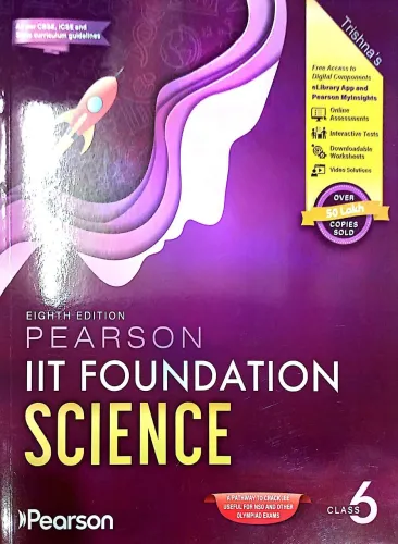 Pearson Iit Foundation Science Class 6  | 2026 |