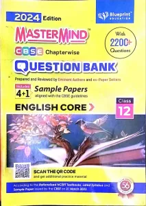 Mastermind CBSE Chapterwise Question Bank English for Class 12 (2024)
