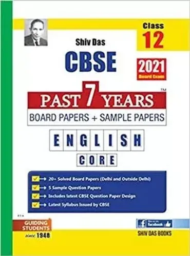 Cbse Past 7 Years English Core Sample Paper-12