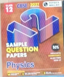 CBSE Sample Question Paper Physics Class 12