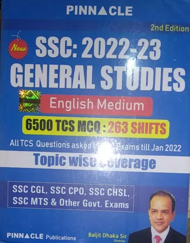 SSC GENRAL STUDIES ( ENGLISH MEDIUM) 6500 TCS MCQ : 263 SHIFTS  2022-2023