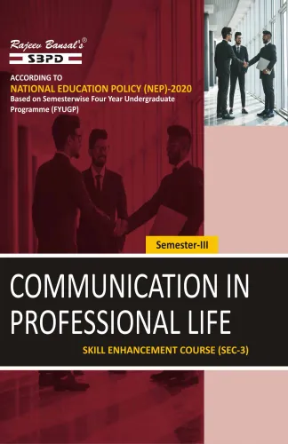 NEP Communication In Professional Life B. Com. 3rd Sem (SEC-3)