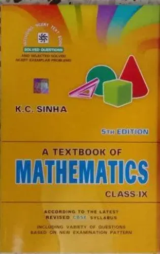 A Text Book Of Mathematics for class 09  Hindi Latest Edition 2024