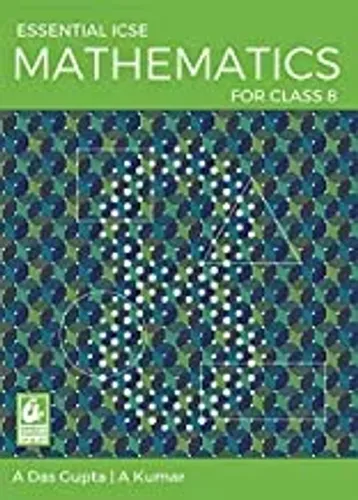Essential Icse Mathematics For Class 8