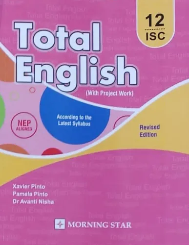 Total English ISC for class 12 Latest Edition 2024