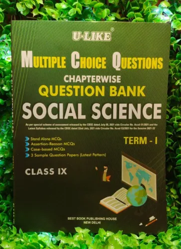 U-Like Social Science Class 9 MCQ Chapterwise Question Bank Term-1 Latest CBSE Sample Questions Paper For 2021-22 Session