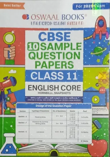 Cbse 10 Sample Question Paper English Core -11 (2025)