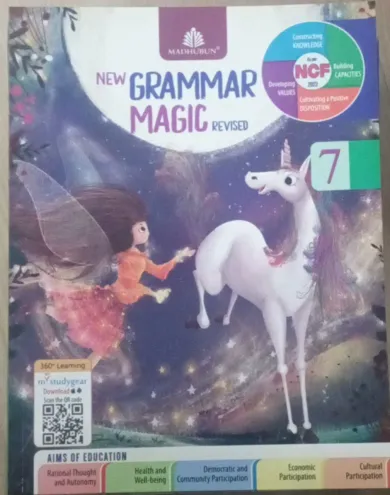 New Grammar Magic for class 7  Latest Edition 2024