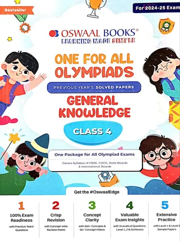 One For All Olympiad General Knowledge Class -4 (2024)