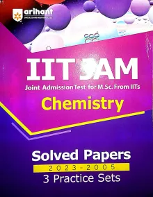 Solved Paper & Practice Sets Iit Jam Chemistry-{2023-24}