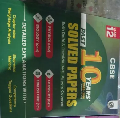 Cbse Past 10 Years Solved Paper PCBE-12