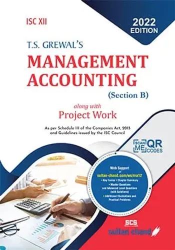 ISC Management Accounting for Class 12 (Section B) - 2022 Edition