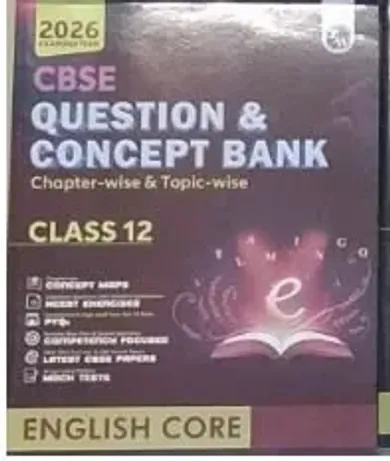 Cbse Question & Concept Bank English Core -12(2025-26)