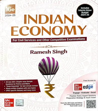 Indian Economy By Ramesh Singh | 16th Edition |-2024-2025