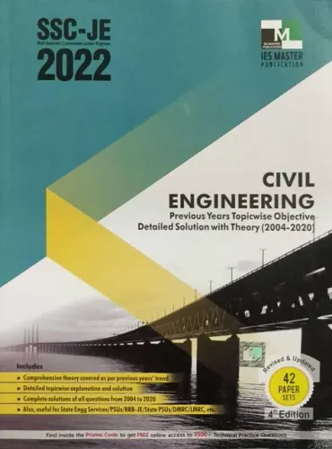 SSC-JE 2021 Civil Engineering Previous Years Topic wise Objective Detailed Solution with Theory