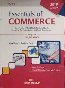 ISC Essentials Of Commerce Class - 12