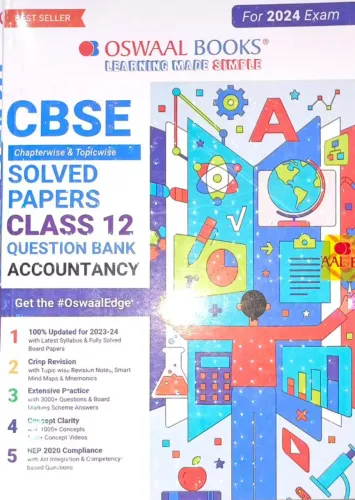 Cbse Qb Class 12 Accountancy ( 2024 )