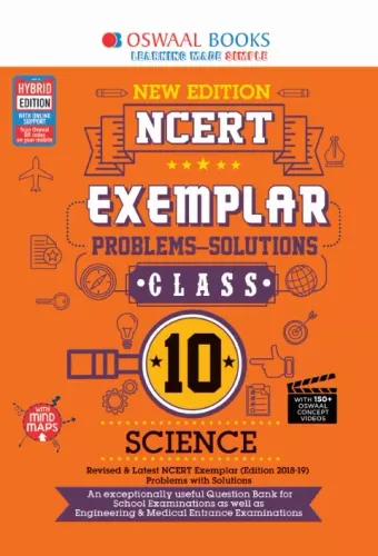 Oswaal NCERT Exemplar (Problems - solutions) Class 10 Science Book (For 2022 Exam)