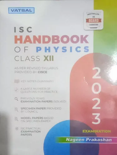 Isc Handbook Of Physics -12 (2023)