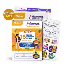i-Succeed CBSE 15 Sample Question Papers Mathematics (Standard) Class 10 2026