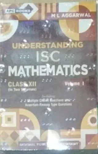 Understanding Isc Mathematics-12 (vol-1&2)  Latest Edition 2024