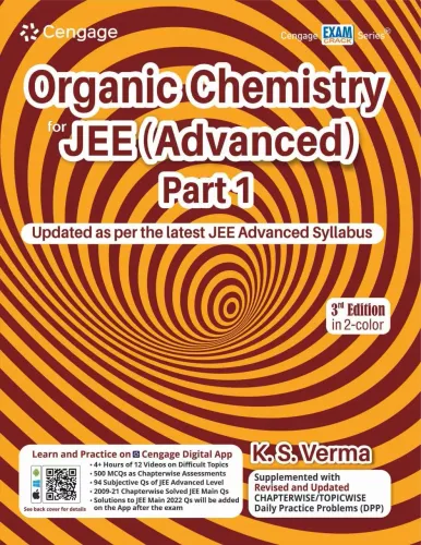 Organic Chemistry for JEE (Advanced): Part 1, 3E