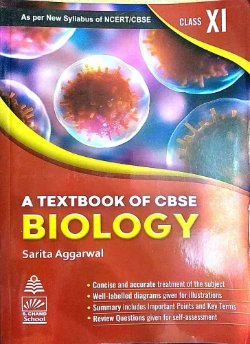 A Textbook of CBSE Biology for Class XI